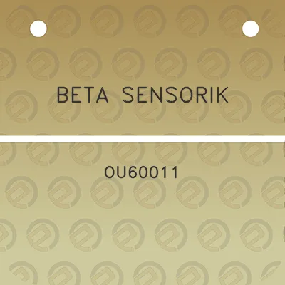 beta-sensorik-ou60011