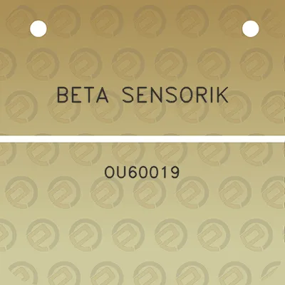 beta-sensorik-ou60019