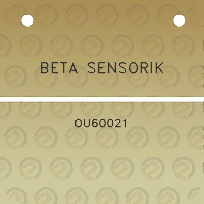 beta-sensorik-ou60021