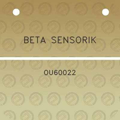 beta-sensorik-ou60022