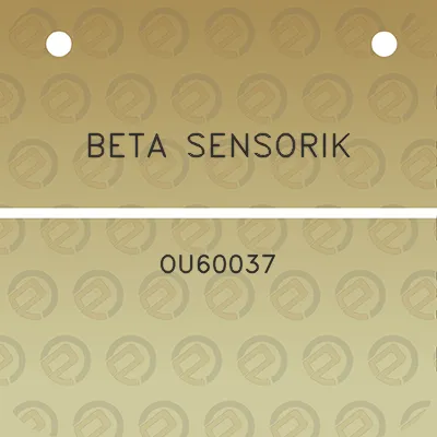 beta-sensorik-ou60037