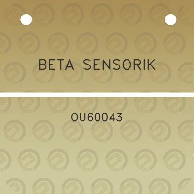 beta-sensorik-ou60043