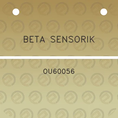 beta-sensorik-ou60056