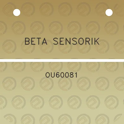 beta-sensorik-ou60081