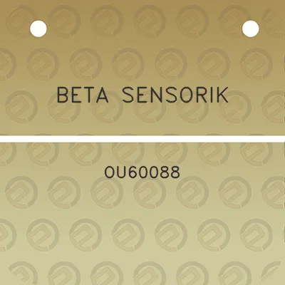 beta-sensorik-ou60088