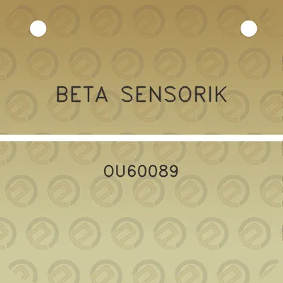 beta-sensorik-ou60089