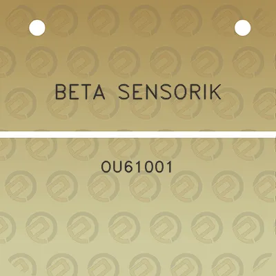 beta-sensorik-ou61001