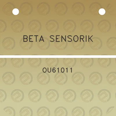 beta-sensorik-ou61011