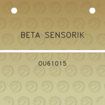 beta-sensorik-ou61015