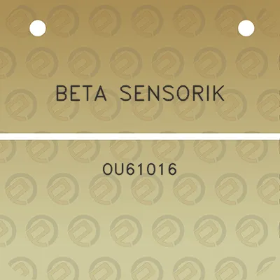 beta-sensorik-ou61016