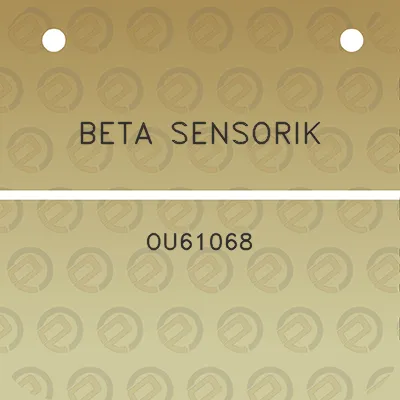 beta-sensorik-ou61068