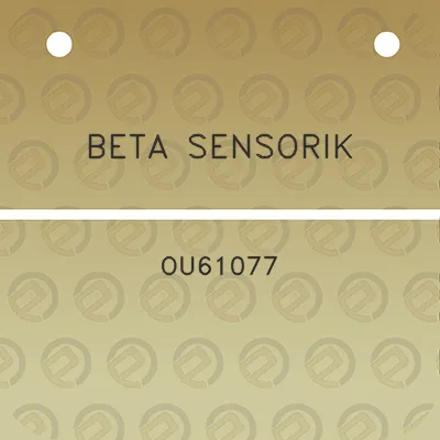 beta-sensorik-ou61077