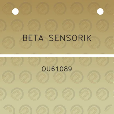 beta-sensorik-ou61089