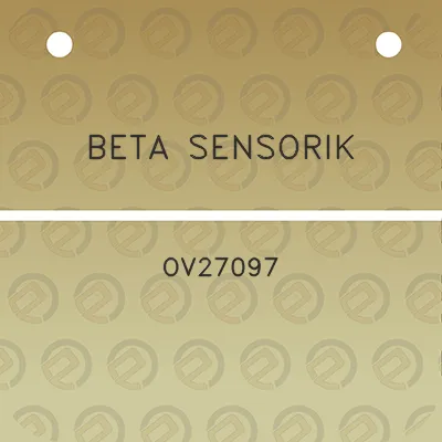 beta-sensorik-ov27097