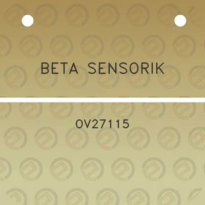 beta-sensorik-ov27115