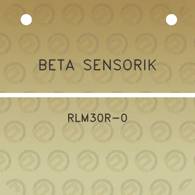 beta-sensorik-rlm30r-0