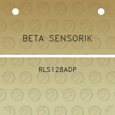 beta-sensorik-rls128adp