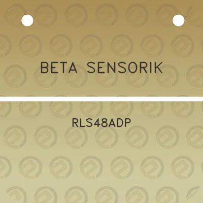 beta-sensorik-rls48adp