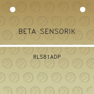 beta-sensorik-rls81adp