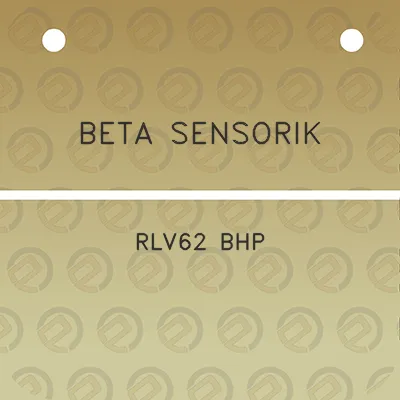 beta-sensorik-rlv62-bhp