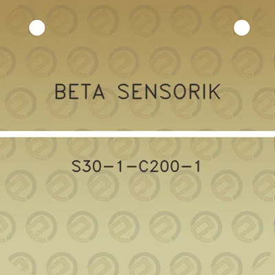 beta-sensorik-s30-1-c200-1