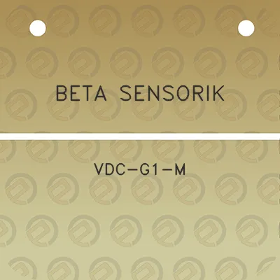 beta-sensorik-vdc-g1-m