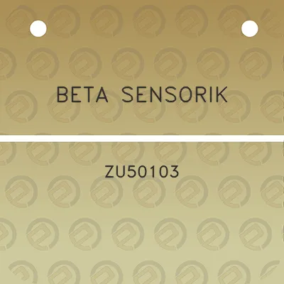 beta-sensorik-zu50103