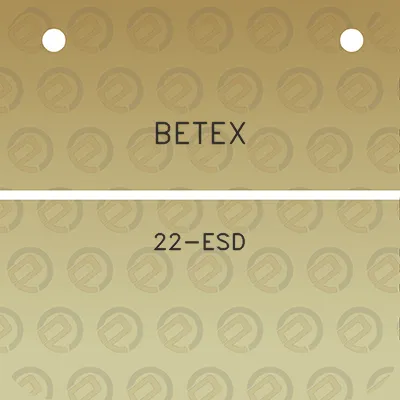 betex-22-esd