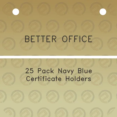 better-office-25-pack-navy-blue-certificate-holders