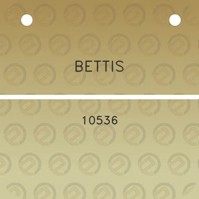 bettis-10536