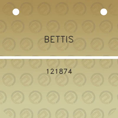 bettis-121874