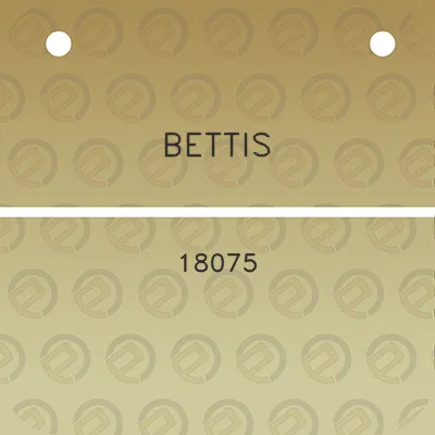 bettis-18075