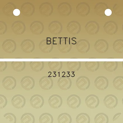 bettis-231233