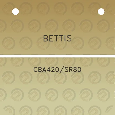 bettis-cba420sr80