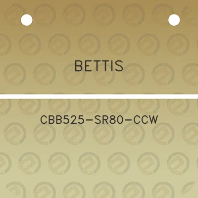 bettis-cbb525-sr80-ccw