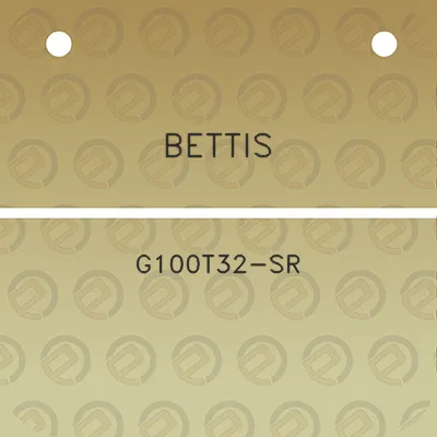 bettis-g100t32-sr