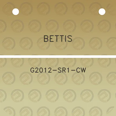 bettis-g2012-sr1-cw