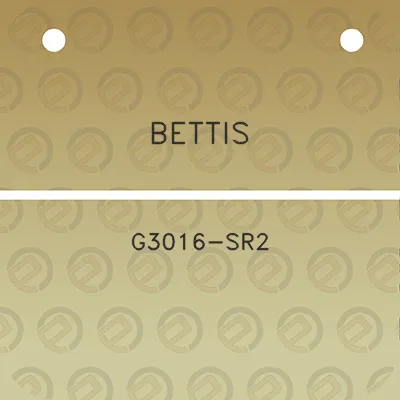 bettis-g3016-sr2