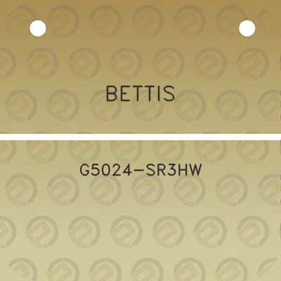 bettis-g5024-sr3hw