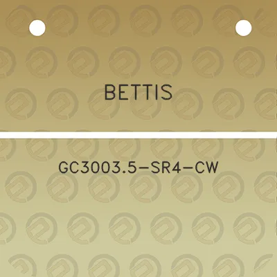 bettis-gc30035-sr4-cw