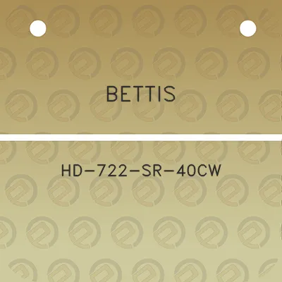 bettis-hd-722-sr-40cw