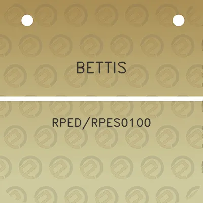 bettis-rpedrpes0100