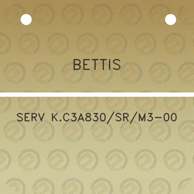 bettis-serv-kc3a830srm3-00