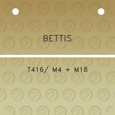 bettis-t416-m4-m18