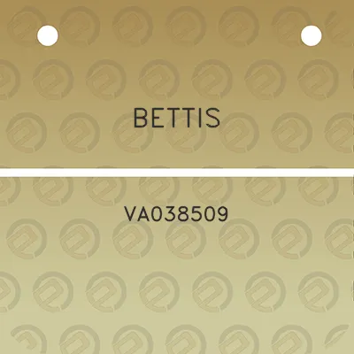 bettis-va038509