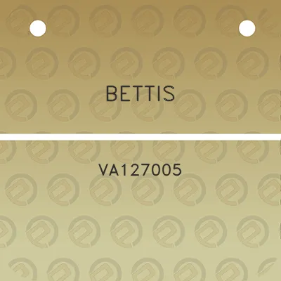 bettis-va127005