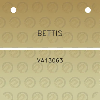 bettis-va13063