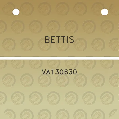 bettis-va130630