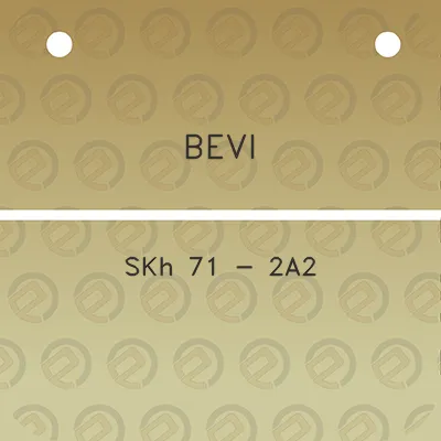 bevi-skh-71-2a2