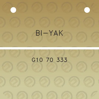 bi-yak-g10-70-333